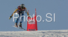 Anja Paerson of Sweden skiing in downhill of Zauchenee women super combined race of Audi FIS Ski World Cup 2008-09. Downhill part of super combined race of Women Audi FIS Ski World Cup 2008-09 was held in Zauchensee, Austria on Saturday, 17th of January 2009.
