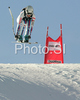 Marion Pellissier of France skiing in downhill of Zauchenee women super combined race of Audi FIS Ski World Cup 2008-09. Downhill part of super combined race of Women Audi FIS Ski World Cup 2008-09 was held in Zauchensee, Austria on Saturday, 17th of January 2009.
