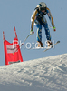 Jessica Lindell-Vikarby of Sweden skiing in downhill of Zauchenee women super combined race of Audi FIS Ski World Cup 2008-09. Downhill part of super combined race of Women Audi FIS Ski World Cup 2008-09 was held in Zauchensee, Austria on Saturday, 17th of January 2009.
