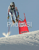 Marion Rolland of France skiing in downhill of Zauchenee women super combined race of Audi FIS Ski World Cup 2008-09. Downhill part of super combined race of Women Audi FIS Ski World Cup 2008-09 was held in Zauchensee, Austria on Saturday, 17th of January 2009.
