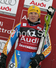 Third placed Anja Paerson of Sweden celebrates her medal won in Zauchenee women super combined race of Audi FIS Ski World Cup 2008-09. Downhill part of super combined race of Women Audi FIS Ski World Cup 2008-09 was held in Zauchensee, Austria on Saturday, 17th of January 2009.
