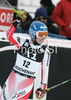 Second placed Kathrin Zettel of Austria reacts in finish of slalom of Zauchenee women super combined race of Audi FIS Ski World Cup 2008-09. Downhill part of super combined race of Women Audi FIS Ski World Cup 2008-09 was held in Zauchensee, Austria on Saturday, 17th of January 2009.
