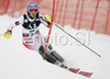Fourth placed Michaela Kirchgasser of Austria skiing in slalom of Zauchenee women super combined race of Audi FIS Ski World Cup 2008-09. Downhill part of super combined race of Women Audi FIS Ski World Cup 2008-09 was held in Zauchensee, Austria on Saturday, 17th of January 2009.
