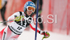 Second placed Kathrin Zettel of Austria skiing in slalom of Zauchenee women super combined race of Audi FIS Ski World Cup 2008-09. Downhill part of super combined race of Women Audi FIS Ski World Cup 2008-09 was held in Zauchensee, Austria on Saturday, 17th of January 2009.
