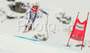 Aurelie Revillet of France skiing in Women downhill race of Zauchenee Audi FIS Ski World Cup 2008-09. Downhill race of Women Audi FIS Ski World Cup 2008-09 was held in Zauchensee, Austria on Sunday, 18th of January 2009.
