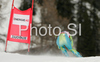 Tenth placed Tina Maze of Slovenia skiing in Women downhill race of Zauchenee Audi FIS Ski World Cup 2008-09. Downhill race of Women Audi FIS Ski World Cup 2008-09 was held in Zauchensee, Austria on Sunday, 18th of January 2009.
