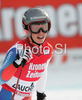 Winner Dominique Gisin of Switzerland reacts in finish of Women downhill race of Zauchenee Audi FIS Ski World Cup 2008-09. Downhill race of Women Audi FIS Ski World Cup 2008-09 was held in Zauchensee, Austria on Sunday, 18th of January 2009.
