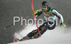 Giorgio Rocca of Italy skiing in first run of Men slalom race of Schladming Audi FIS Ski World Cup 2008-09. Schladming slalom Nightrace of Men Audi FIS Ski World Cup 2008-09 was held in Schladming, Austria on Sunday, 27th of January 2009.

