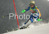 Johan Brolenius of Sweden skiing in first run of Men slalom race of Schladming Audi FIS Ski World Cup 2008-09. Schladming slalom Nightrace of Men Audi FIS Ski World Cup 2008-09 was held in Schladming, Austria on Sunday, 27th of January 2009.
