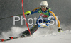Anton Lahdenperae of Sweden skiing in first run of Men slalom race of Schladming Audi FIS Ski World Cup 2008-09. Schladming slalom Nightrace of Men Audi FIS Ski World Cup 2008-09 was held in Schladming, Austria on Sunday, 27th of January 2009.

