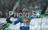Seventh placed Johan Brolenius of Sweden reacts in finish of second run of Men slalom race of Schladming Audi FIS Ski World Cup 2008-09. Schladming slalom Nightrace of Men Audi FIS Ski World Cup 2008-09 was held in Schladming, Austria on Sunday, 27th of January 2009.
