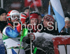 Fifth placed Silvan Zurbriggen of Switzerland reacts in finish of second run of Men slalom race of Schladming Audi FIS Ski World Cup 2008-09. Schladming slalom Nightrace of Men Audi FIS Ski World Cup 2008-09 was held in Schladming, Austria on Sunday, 27th of January 2009.

