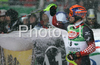 Third placed Ivica Kostelic of Croatia reacts in finish of second run of Men slalom race of Schladming Audi FIS Ski World Cup 2008-09. Schladming slalom Nightrace of Men Audi FIS Ski World Cup 2008-09 was held in Schladming, Austria on Sunday, 27th of January 2009.
