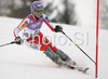 Fifth placed after first run Sarka Zahrobska of Czech skiing in first run of Women slalom race of Garmisch-Partenkirchen Audi FIS Ski World Cup 2008-09. Garmisch-Partenkirchen slalom Women Audi FIS Ski World Cup 2008-09 was held in Garmisch-Partenkirchen on Friday, 30th of January 2009.
