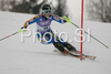 Maria Pietilaea-Holmner of Sweden skiing in first run of Women slalom race of Garmisch-Partenkirchen Audi FIS Ski World Cup 2008-09. Garmisch-Partenkirchen slalom Women Audi FIS Ski World Cup 2008-09 was held in Garmisch-Partenkirchen on Friday, 30th of January 2009.
