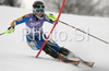 Maria Pietilaea-Holmner of Sweden skiing in first run of Women slalom race of Garmisch-Partenkirchen Audi FIS Ski World Cup 2008-09. Garmisch-Partenkirchen slalom Women Audi FIS Ski World Cup 2008-09 was held in Garmisch-Partenkirchen on Friday, 30th of January 2009.
