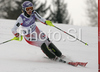 Second placed after first run Michaela Kirchgasser of Austria skiing in first run of Women slalom race of Garmisch-Partenkirchen Audi FIS Ski World Cup 2008-09. Garmisch-Partenkirchen slalom Women Audi FIS Ski World Cup 2008-09 was held in Garmisch-Partenkirchen on Friday, 30th of January 2009.
