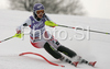 Second placed after first run Michaela Kirchgasser of Austria skiing in first run of Women slalom race of Garmisch-Partenkirchen Audi FIS Ski World Cup 2008-09. Garmisch-Partenkirchen slalom Women Audi FIS Ski World Cup 2008-09 was held in Garmisch-Partenkirchen on Friday, 30th of January 2009.
