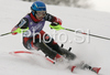 Fourth placed after first run Ana Jelusic of Croatia skiing in first run of Women slalom race of Garmisch-Partenkirchen Audi FIS Ski World Cup 2008-09. Garmisch-Partenkirchen slalom Women Audi FIS Ski World Cup 2008-09 was held in Garmisch-Partenkirchen on Friday, 30th of January 2009.
