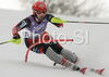 Nika Fleiss of Croatia skiing in first run of Women slalom race of Garmisch-Partenkirchen Audi FIS Ski World Cup 2008-09. Garmisch-Partenkirchen slalom Women Audi FIS Ski World Cup 2008-09 was held in Garmisch-Partenkirchen on Friday, 30th of January 2009.
