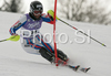 Claire Dautherives of France skiing in first run of Women slalom race of Garmisch-Partenkirchen Audi FIS Ski World Cup 2008-09. Garmisch-Partenkirchen slalom Women Audi FIS Ski World Cup 2008-09 was held in Garmisch-Partenkirchen on Friday, 30th of January 2009.
