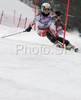 Sanni Leinonen of Finland skiing in first run of Women slalom race of Garmisch-Partenkirchen Audi FIS Ski World Cup 2008-09. Garmisch-Partenkirchen slalom Women Audi FIS Ski World Cup 2008-09 was held in Garmisch-Partenkirchen on Friday, 30th of January 2009.
