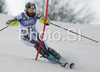 Florine De Leymarie of France skiing in first run of Women slalom race of Garmisch-Partenkirchen Audi FIS Ski World Cup 2008-09. Garmisch-Partenkirchen slalom Women Audi FIS Ski World Cup 2008-09 was held in Garmisch-Partenkirchen on Friday, 30th of January 2009.
