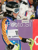 Maria Pietilaea-Holmner of Sweden reacts in finish of second run of Women slalom race of Garmisch-Partenkirchen Audi FIS Ski World Cup 2008-09. Garmisch-Partenkirchen slalom Women Audi FIS Ski World Cup 2008-09 was held in Garmisch-Partenkirchen on Friday, 30th of January 2009.
