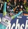 Third placed Marusa Ferk of Slovenia reacts in finish of second run of Women slalom race of Garmisch-Partenkirchen Audi FIS Ski World Cup 2008-09. Garmisch-Partenkirchen slalom Women Audi FIS Ski World Cup 2008-09 was held in Garmisch-Partenkirchen on Friday, 30th of January 2009.

