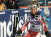 Sanni Leinonen of Finland reacts in finish of second run of Women slalom race of Garmisch-Partenkirchen Audi FIS Ski World Cup 2008-09. Garmisch-Partenkirchen slalom Women Audi FIS Ski World Cup 2008-09 was held in Garmisch-Partenkirchen on Friday, 30th of January 2009.
