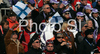 Finnish supporters in finish of second run of Women slalom race of Garmisch-Partenkirchen Audi FIS Ski World Cup 2008-09. Garmisch-Partenkirchen slalom Women Audi FIS Ski World Cup 2008-09 was held in Garmisch-Partenkirchen on Friday, 30th of January 2009.
