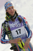 Eight placed Sandrine Aubert of France celebrates her success in Women slalom race of Garmisch-Partenkirchen Audi FIS Ski World Cup 2008-09. Garmisch-Partenkirchen slalom Women Audi FIS Ski World Cup 2008-09 was held in Garmisch-Partenkirchen on Friday, 30th of January 2009.
