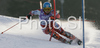 Tanja Poutiainen of Finland skiing in second run of Women slalom race of Garmisch-Partenkirchen Audi FIS Ski World Cup 2008-09. Garmisch-Partenkirchen slalom Women Audi FIS Ski World Cup 2008-09 was held in Garmisch-Partenkirchen on Friday, 30th of January 2009.
