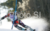 Macarena Simari Birkner of Argentina skiing in first run of Women slalom race of Garmisch-Partenkirchen Audi FIS Ski World Cup 2008-09. Garmisch-Partenkirchen slalom Women Audi FIS Ski World Cup 2008-09 was held in Garmisch-Partenkirchen on Friday, 30th of January 2009.
