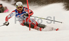 Jukka Leino of Finland skiing in first run of Men slalom race of Garmisch-Partenkirchen Audi FIS Ski World Cup 2008-09. Garmisch-Partenkirchen slalom Men Audi FIS Ski World Cup 2008-09 was held in Garmisch-Partenkirchen on Sunday, 1st of February 2009.
