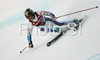 Olivia Bertrand of France skiing in Women Super-G race of Garmisch-Partenkirchen Audi FIS Ski World Cup 2008-09. Garmisch-Partenkirchen Super-G race of Women Audi FIS Ski World Cup 2008-09 was held in Garmisch-Partenkirchen on Sunday, 1st of February 2009.

