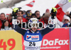 Eight placed Giuliano Razzoli of Italy reacts in finish of second run of Men slalom race of Garmisch-Partenkirchen Audi FIS Ski World Cup 2008-09. Garmisch-Partenkirchen slalom Men Audi FIS Ski World Cup 2008-09 was held in Garmisch-Partenkirchen on Sunday, 1st of February 2009.
