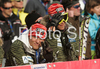 Kalle Palander of Finland watching Men slalom race of Garmisch-Partenkirchen Audi FIS Ski World Cup 2008-09. Garmisch-Partenkirchen slalom Men Audi FIS Ski World Cup 2008-09 was held in Garmisch-Partenkirchen on Sunday, 1st of February 2009.
