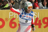 Fourth placed Manfred Pranger of Austria reacts in finish of second run of Men slalom race of Garmisch-Partenkirchen Audi FIS Ski World Cup 2008-09. Garmisch-Partenkirchen slalom Men Audi FIS Ski World Cup 2008-09 was held in Garmisch-Partenkirchen on Sunday, 1st of February 2009.

