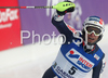 Winner Manfred Moelgg of Italy reacts in finish of second run of Men slalom race of Garmisch-Partenkirchen Audi FIS Ski World Cup 2008-09. Garmisch-Partenkirchen slalom Men Audi FIS Ski World Cup 2008-09 was held in Garmisch-Partenkirchen on Sunday, 1st of February 2009.
