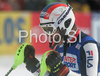 Winner Manfred Moelgg of Italy reacts in finish of second run of Men slalom race of Garmisch-Partenkirchen Audi FIS Ski World Cup 2008-09. Garmisch-Partenkirchen slalom Men Audi FIS Ski World Cup 2008-09 was held in Garmisch-Partenkirchen on Sunday, 1st of February 2009.

