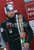 Fourth placed Jean-Baptiste Grange of France celebrates his success in  Men slalom race of Garmisch-Partenkirchen Audi FIS Ski World Cup 2008-09. Garmisch-Partenkirchen slalom Men Audi FIS Ski World Cup 2008-09 was held in Garmisch-Partenkirchen on Sunday, 1st of February 2009.

