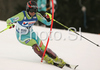 Mitja Dragsic of Slovenia skiing in first run of Men slalom race of Garmisch-Partenkirchen Audi FIS Ski World Cup 2008-09. Garmisch-Partenkirchen slalom Men Audi FIS Ski World Cup 2008-09 was held in Garmisch-Partenkirchen on Sunday, 1st of February 2009.
