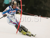 Alexandre Anselmet of France skiing in first run of Men slalom race of Garmisch-Partenkirchen Audi FIS Ski World Cup 2008-09. Garmisch-Partenkirchen slalom Men Audi FIS Ski World Cup 2008-09 was held in Garmisch-Partenkirchen on Sunday, 1st of February 2009.
