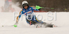 Oscar Andersson of Sweden skiing in first run of Men slalom race of Garmisch-Partenkirchen Audi FIS Ski World Cup 2008-09. Garmisch-Partenkirchen slalom Men Audi FIS Ski World Cup 2008-09 was held in Garmisch-Partenkirchen on Sunday, 1st of February 2009.
