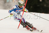 Pierre Paquin of France skiing in first run of Men slalom race of Garmisch-Partenkirchen Audi FIS Ski World Cup 2008-09. Garmisch-Partenkirchen slalom Men Audi FIS Ski World Cup 2008-09 was held in Garmisch-Partenkirchen on Sunday, 1st of February 2009.
