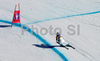 Maria Riesch of Germany skiing in downhill part of Women Super combined race of Tarvisio Audi FIS Ski World Cup 2008-09. Super combined race of Women Audi FIS Ski World Cup 2008-09 was held in Tarvisio, Italy on Friday, 20th of February 2009.
