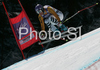 Maria Riesch of Germany skiing in downhill part of Women Super combined race of Tarvisio Audi FIS Ski World Cup 2008-09. Super combined race of Women Audi FIS Ski World Cup 2008-09 was held in Tarvisio, Italy on Friday, 20th of February 2009.
