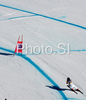 Gina Stechert of Germany skiing in downhill part of Women Super combined race of Tarvisio Audi FIS Ski World Cup 2008-09. Super combined race of Women Audi FIS Ski World Cup 2008-09 was held in Tarvisio, Italy on Friday, 20th of February 2009.

