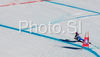 Frida Hansdotter of Sweden skiing in downhill part of Women Super combined race of Tarvisio Audi FIS Ski World Cup 2008-09. Super combined race of Women Audi FIS Ski World Cup 2008-09 was held in Tarvisio, Italy on Friday, 20th of February 2009.
